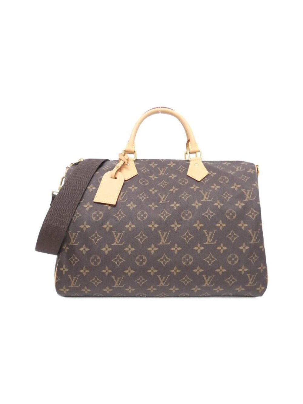 Louis Vuitton Monogram Speedy Bandouliere 40 Boston Bag